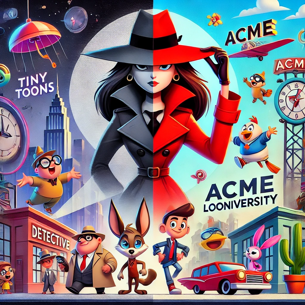 A coincidência no uso do nome ACME em Carmen Sandiego e Tiny Toon Adventures